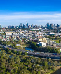 Melbourne City Panorama