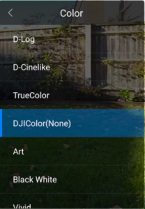 dji- colour profile